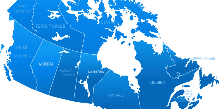 Map of Canada 5